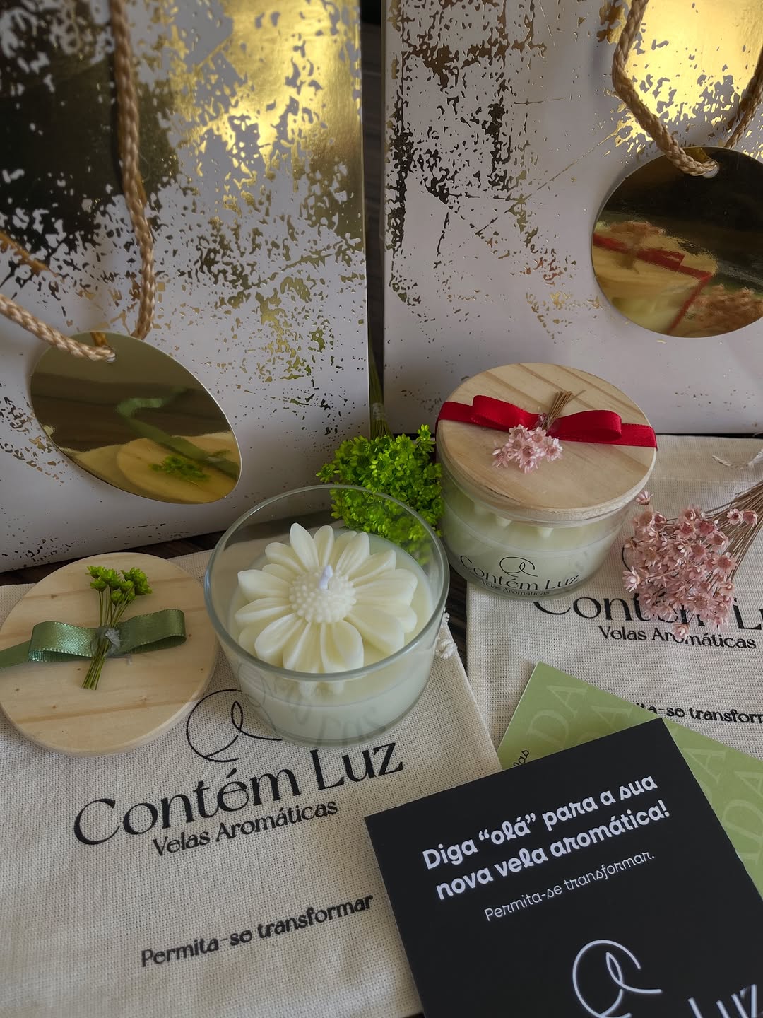 Coleção Contém Luz - Velas Aromáticas